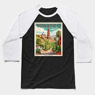 Tonatico Estado de Mexico Vintage Tourism Travel Baseball T-Shirt